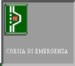 CORSIA DI EMERGENZA