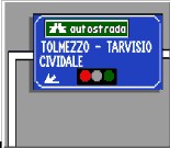 DIREZIONE ALTO CON LANTERNE SEMAFORICHE