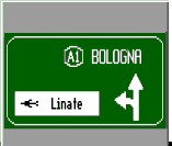 PREAVVISO DI INTERSEZIONE AUTOSTRADALE